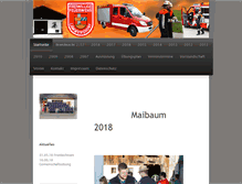 Tablet Screenshot of feuerwehr-laemmersdorf.de